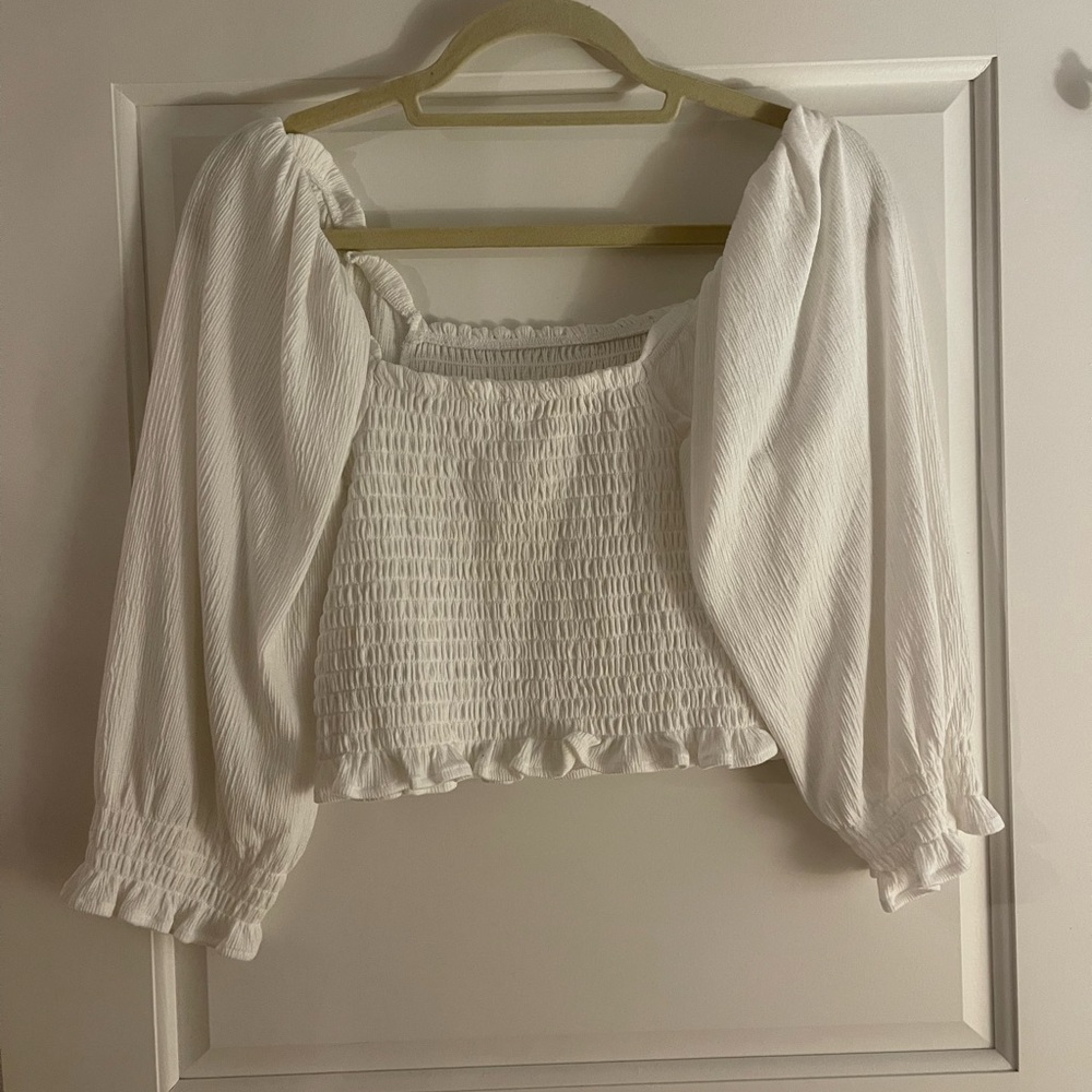 Womens White Free People Top